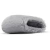DREAM PAIRS Women’s Plush Fuzzy Slip on Indoor Outdoor Winter House Slippers(Dark Grey)