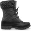 DREAM PAIRS Women’s Winter Duck Boots Mid Calf Warm Insulated Faux Fur Lined Waterproof Lace Up Snow Boots(Grey)