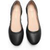 DREAM PAIRS Women’s Sole-Happy Ballerina Walking Flats Shoes(Black)