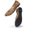 DREAM PAIRS Women’s Sole-Happy Ballerina Walking Flats Shoes(Leopard)