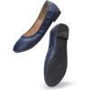 DREAM PAIRS Women’s Sole-Happy Ballerina Walking Flats Shoes(Navy)