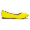 DREAM PAIRS Women’s Sole-Happy Ballerina Walking Flats Shoes(Yellow)