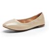DREAM PAIRS Women’s Sole-Happy Ballerina Walking Flats Shoes(Gold)