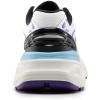 DREAM PAIRS Women’s Platform Chunky Liv Fashion Sneakers Walking Lace-Up Comfortable Y2K-Style Sneakers Workout Sport Work Casual Tennis Shoes(White/Purple)