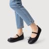 DREAM PAIRS Toddler Little Girls Ballet Flats Dress Shoes Mary Janes Ballerina Shoes(Black)