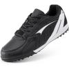 DREAM PAIRS Kids’ Soccer Cleats(Black/White)