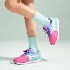 DREAM PAIRS Girls Sneakers Lace-up Tennis Running Casual Footwear LilLegends Lightweight Classic Walking Shoes for Little/Big Kid(Hot Pink/Green)