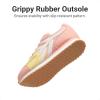 DREAM PAIRS Girls Sneakers Lace-up Tennis Running Casual Footwear LilLegends Lightweight Classic Walking Shoes for Little/Big Kid(Pink)