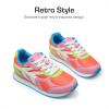 DREAM PAIRS Girls Sneakers Lace-up Tennis Running Casual Footwear LilLegends Lightweight Classic Walking Shoes for Little/Big Kid(Rainbow)