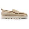 DREAM PAIRS Women’s Arch Support Slip On Loafers(Nude-suede)