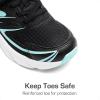 DREAM PAIRS Boys Girls Shoes Kids Tennis Athletic Running Gym School Sneakers for Little Big Kid(Black/Blue)