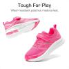 DREAM PAIRS Boys Girls Shoes Kids Tennis Athletic Running Gym School Sneakers for Little Big Kid(Hot Pink)