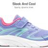 DREAM PAIRS Boys Girls Shoes Kids Tennis Athletic Running Gym School Sneakers for Little Big Kid(Purple)