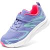 DREAM PAIRS Boys Girls Shoes Kids Tennis Athletic Running Gym School Sneakers for Little Big Kid(Purple)