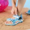 DREAM PAIRS Boys Girls Sandals Kids Adventurous Light-Weight Adjustable Straps Summer Water Shoes (Toddler/Little Kid/Big Kid)(Baby/Blue)