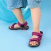 DREAM PAIRS Boys Girls Sandals Kids Adventurous Light-Weight Adjustable Straps Summer Water Shoes (Toddler/Little Kid/Big Kid)(Fuchsia/Purple)