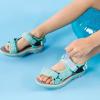 DREAM PAIRS Boys Girls Sandals Kids Adventurous Light-Weight Adjustable Straps Summer Water Shoes (Toddler/Little Kid/Big Kid)(Mint/Pink)