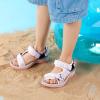 DREAM PAIRS Boys Girls Sandals Kids Adventurous Light-Weight Adjustable Straps Summer Water Shoes (Toddler/Little Kid/Big Kid)(Pink)