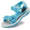 DREAM PAIRS Boys Girls Sandals Kids Adventurous Light-Weight Adjustable Straps Summer Water Shoes (Toddler/Little Kid/Big Kid)(Baby/Blue)