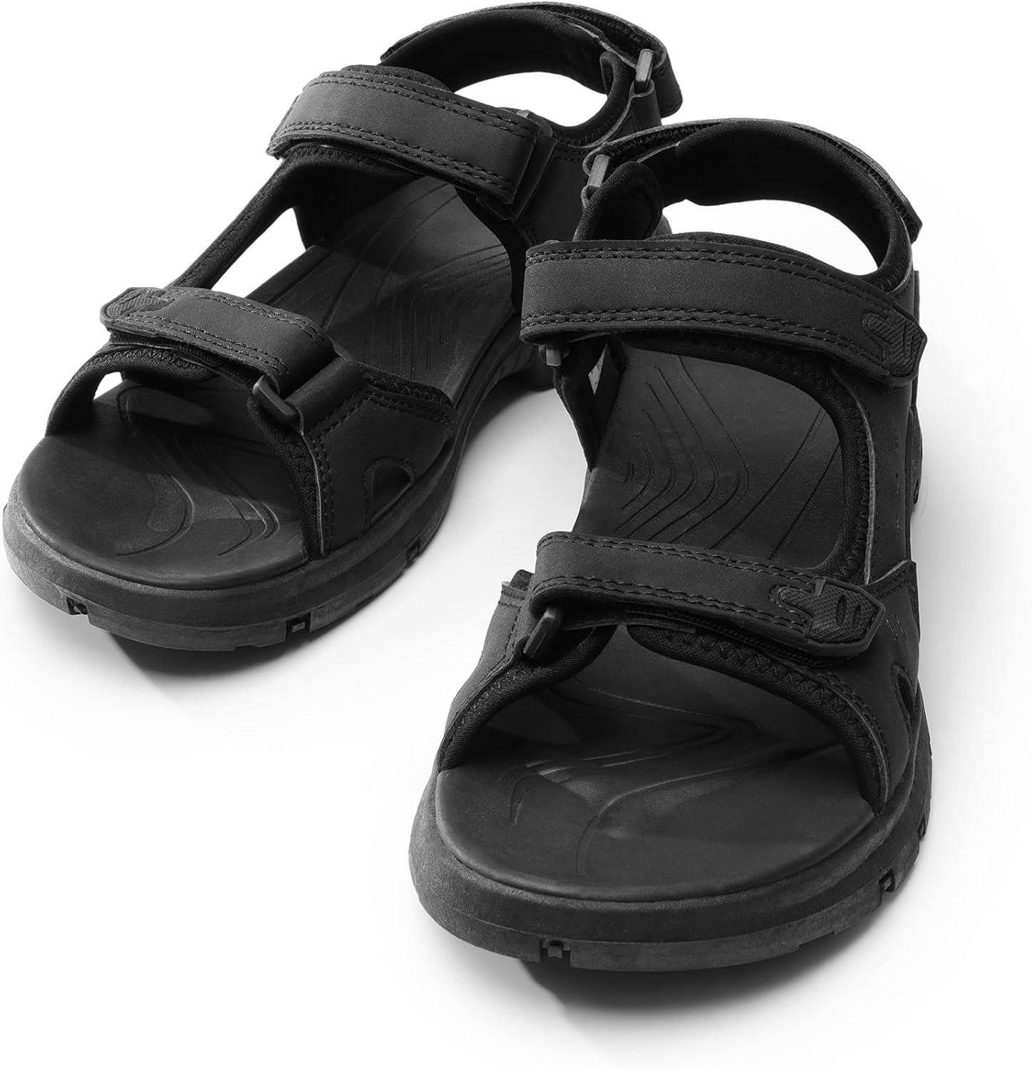 image:imageDREAM PAIRS Womens Walking Sport Athletic Sandals Comfort Open Toe Casual Outdoor Hiking Summer ShoesBlack