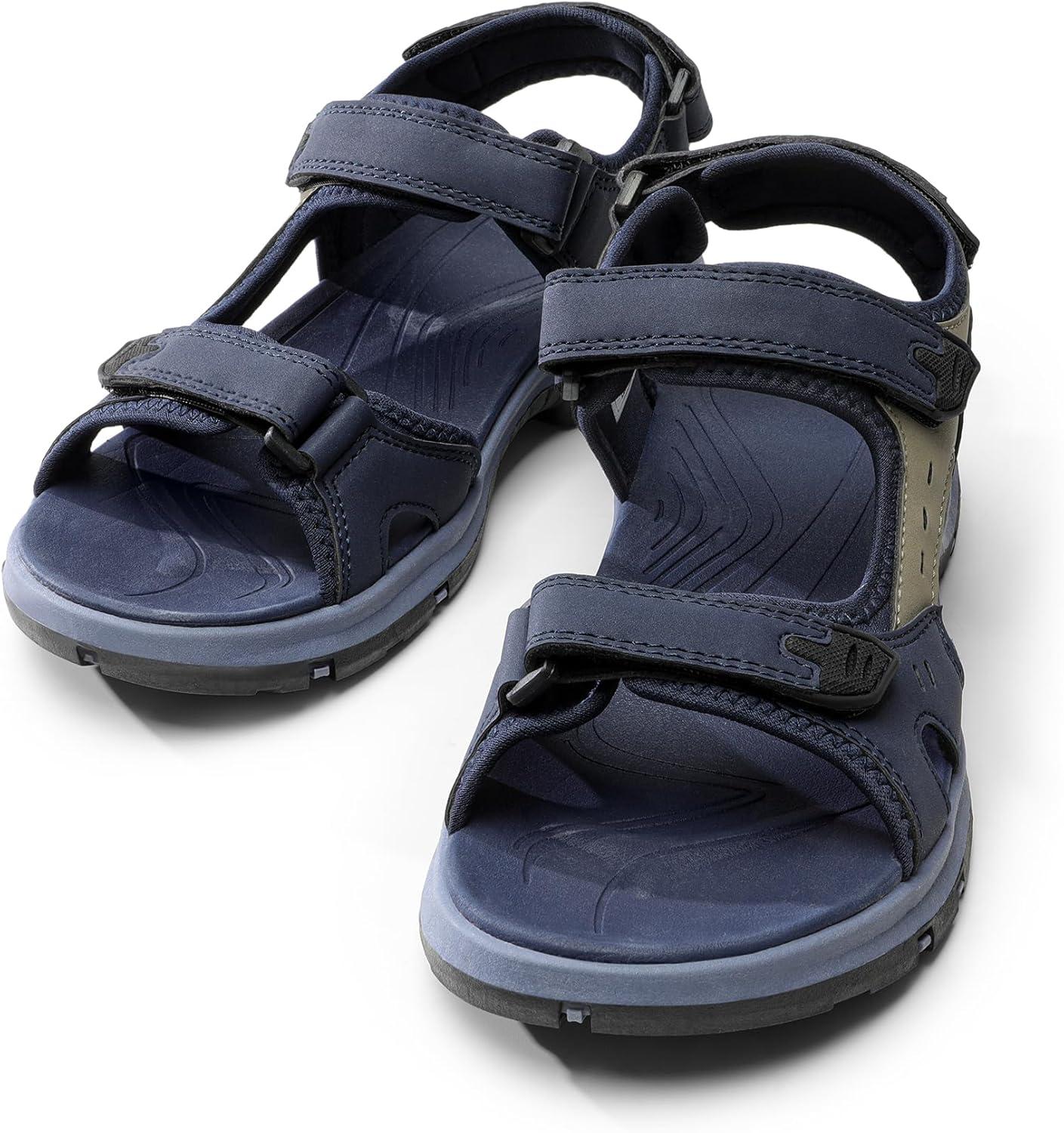 image:imageDREAM PAIRS Womens Walking Sport Athletic Sandals Comfort Open Toe Casual Outdoor Hiking Summer ShoesNavy