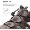DREAM PAIRS Men’s Sandals Hiking Water Sport Athletic Beach Outdoor Comfortable Casual Closed Toe Summer Sandal Shoes(Brown)