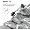DREAM PAIRS Men’s Sandals Hiking Water Sport Athletic Beach Outdoor Comfortable Casual Closed Toe Summer Sandal Shoes(Light Grey)