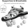 DREAM PAIRS Men’s Sandals Hiking Water Sport Athletic Beach Outdoor Comfortable Casual Closed Toe Summer Sandal Shoes(Light Grey)