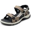 DREAM PAIRS Women’s Walking Sport Athletic Sandals Comfort Open Toe Casual Outdoor Hiking Summer Shoes(Beige/Grey)