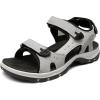 DREAM PAIRS Women’s Walking Sport Athletic Sandals Comfort Open Toe Casual Outdoor Hiking Summer Shoes(Grey)