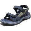 DREAM PAIRS Women’s Walking Sport Athletic Sandals Comfort Open Toe Casual Outdoor Hiking Summer Shoes(Navy)
