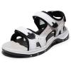DREAM PAIRS Women’s Walking Sport Athletic Sandals Comfort Open Toe Casual Outdoor Hiking Summer Shoes(White/Beige)