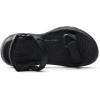 DREAM PAIRS Hiking Sandals Women, Comfortable Walking Sandals With Adjustable Hook And Loop Strap, Quick-Drying Sports Summer Beach Outdoor Light Weight Water Shoes(All Black)