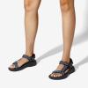 DREAM PAIRS Hiking Sandals Women, Comfortable Walking Sandals With Adjustable Hook And Loop Strap, Quick-Drying Sports Summer Beach Outdoor Light Weight Water Shoes(Royal Blue)