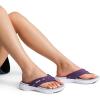 DREAM PAIRS Women’s Arch Support Flip Flops Comfortable Thong Sandals(Purple)