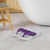 DREAM PAIRS Women’s Arch Support Flip Flops Comfortable Thong Sandals(Purple)