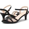 DREAM PAIRS Women’s Nina Low Heel Pump Sandals(150-black)