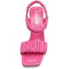 DREAM PAIRS Kitten Heels for Women Comfortable Low Heels Sandals Suqare Open Toe Cute Wedding Party Evening Prom Dance Strap Dress Pump Sandals Shoes(Hot Pink)
