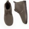 DREAM PAIRS Women’s Ankle Winter Boots Genuine Suede Leather Faux Fur Lace Up Snow Warm Comfort Cozy Short Booties FuzzyGo Women’s Cozy(Taupe)