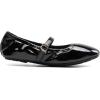 DREAM PAIRS Women’s Ballet Flats Foldable Square Toe Mary Jane Flats Comfortable Slip On Dress Shoes Business Casual Work Mary Jane Shoes(Black-pat)