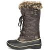 DREAM PAIRS Women’s DP Warm Faux Fur Lined Mid Calf Winter Snow Boots(Brown)