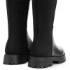 DREAM PAIRS Women’s Knee High Boots, Platform Chunky Heel Thigh High Fashion Over The Knee Boots, SDOB2407W(Black)