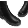 DREAM PAIRS Women’s Knee High Boots, Platform Chunky Heel Thigh High Fashion Over The Knee Boots, SDOB2407W(Black)