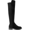 DREAM PAIRS Women’s Knee High Boots, Platform Chunky Heel Thigh High Fashion Over The Knee Boots, SDOB2407W(Black-suede)