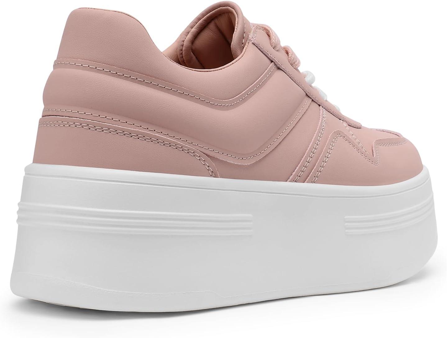 image:imageDREAM PAIRS Womens Platform Casual SneakersPink