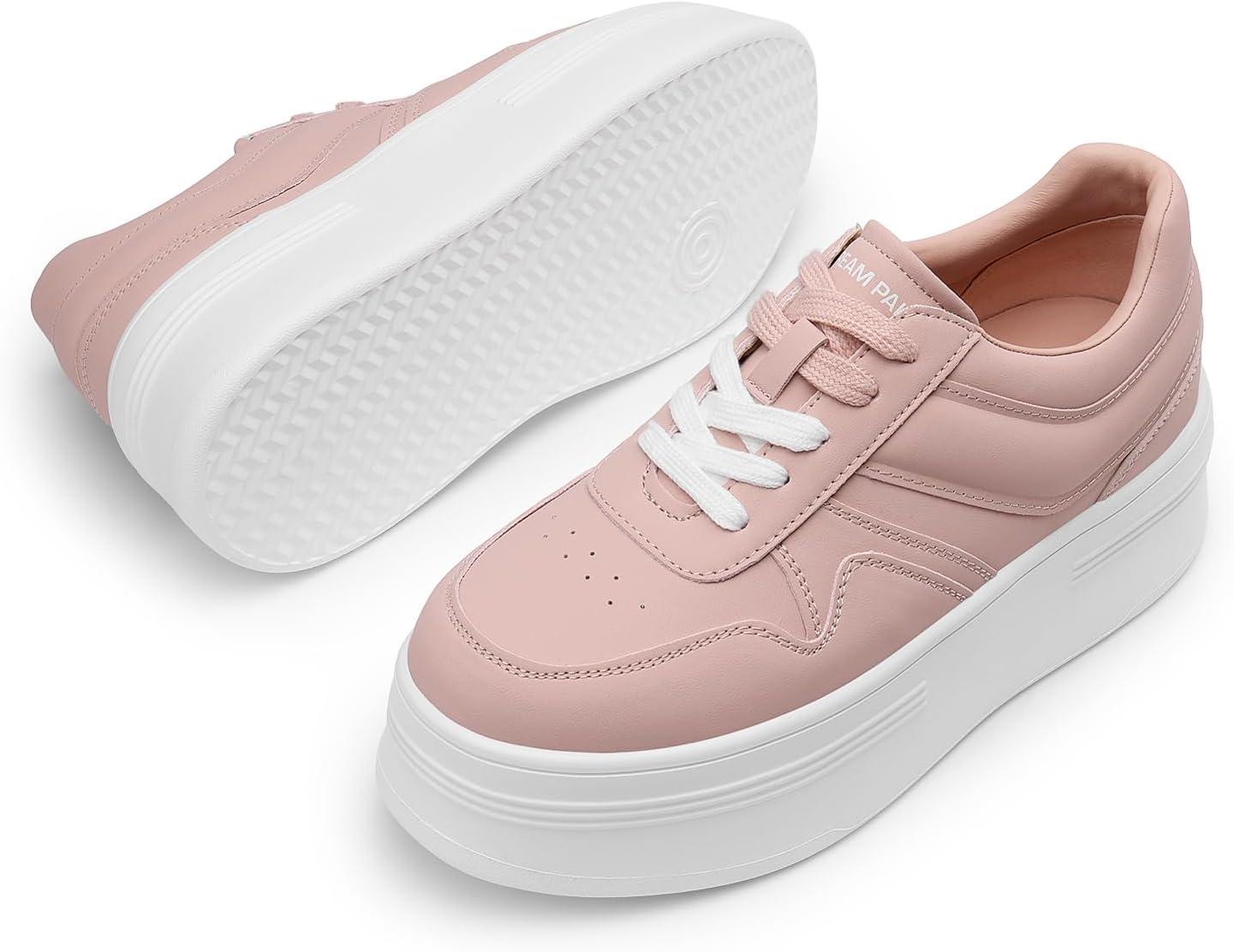 image:imageDREAM PAIRS Womens Platform Casual SneakersPink