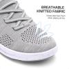 DREAM PAIRS Boys Girls Sneakers Kids Slip-on Quick Dry Lightweight Aqua Water Shoes(Grey)