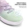 DREAM PAIRS Boys Girls Sneakers Kids Slip-on Quick Dry Lightweight Aqua Water Shoes(Purple/Mint Green)