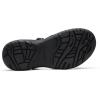 DREAM PAIRS Womens Comfortable Hiking Walking Sandal with Adjustable Hook and Loop Strap, Sports, Travel,Summer Beach Outdoor Light Weight Water Shoes(Black)