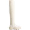 DREAM PAIRS Women’s Over the Knee Platform Boots(Beige)
